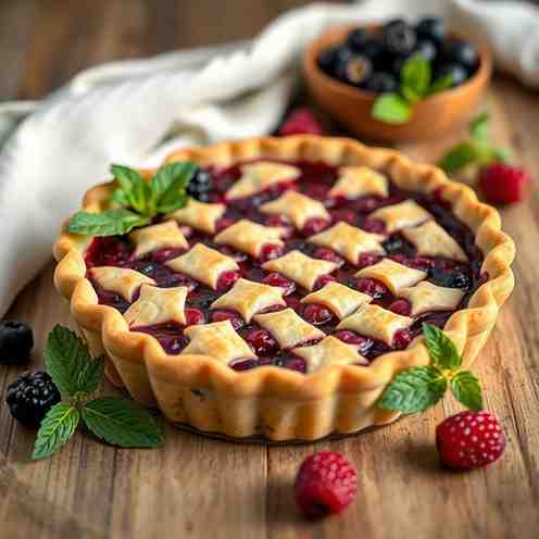 Best Berry Pie Recipe - Saskatoon Pie